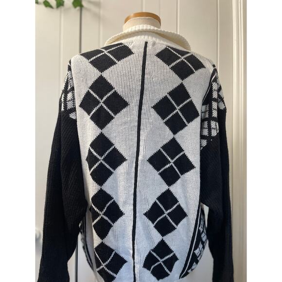 Mens Vintage Partners by Mervyns Button Up Sweater SZ 20W - Picture 3 of 16